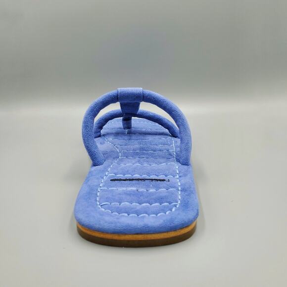 Free People Suede Hadden Sandal Size 6 and 6.5 in Lapis Blue - Picture 7 of 8